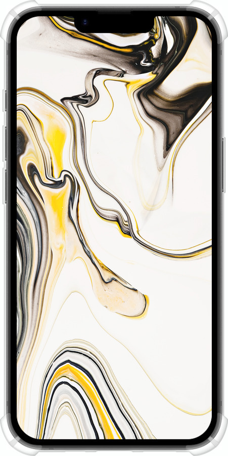 Силіконовий протиударний с посиленими кутами чехол Фарби v3 для Apple iPhone SE 4 - 5482sp-3652 изображение 