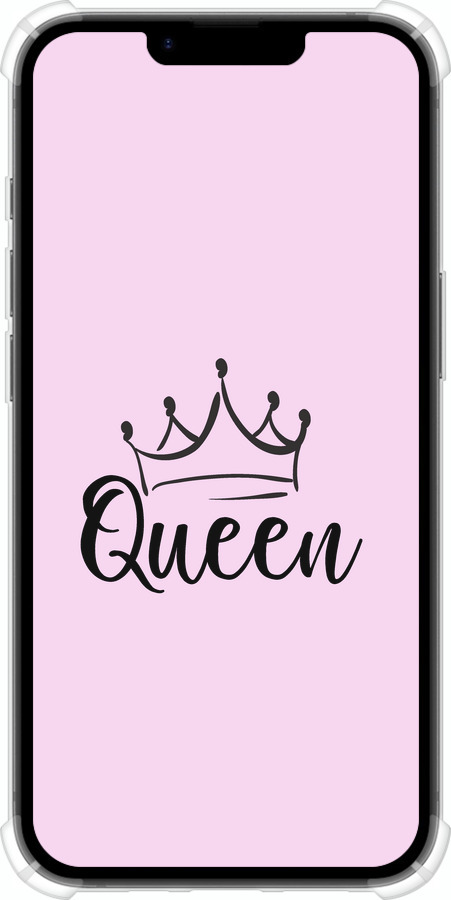 Силикон с усиленными углами чехол Queen & King для неё для Apple iPhone SE 4 - 5520sp-3652 изображение 