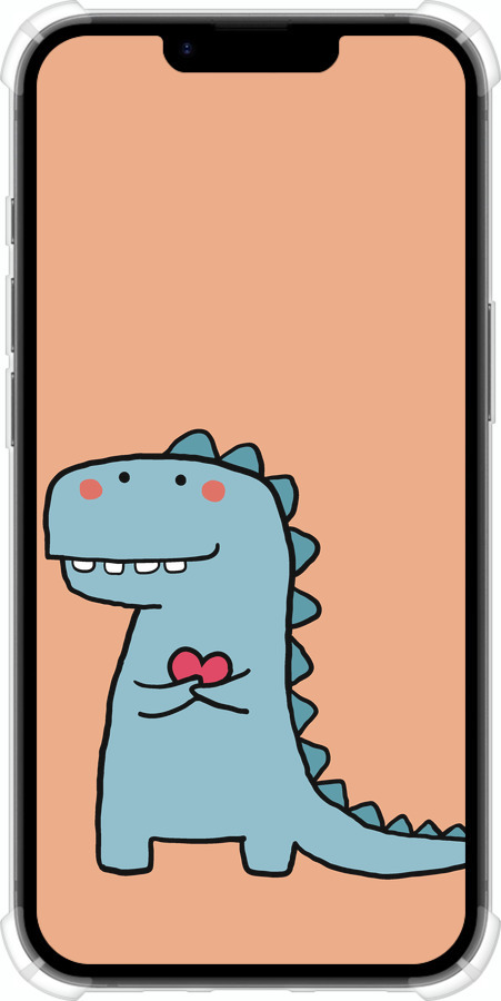 Силіконовий протиударний с посиленими кутами чехол Дракон для нього для Apple iPhone SE 4 - 5525sp-3652 изображение 