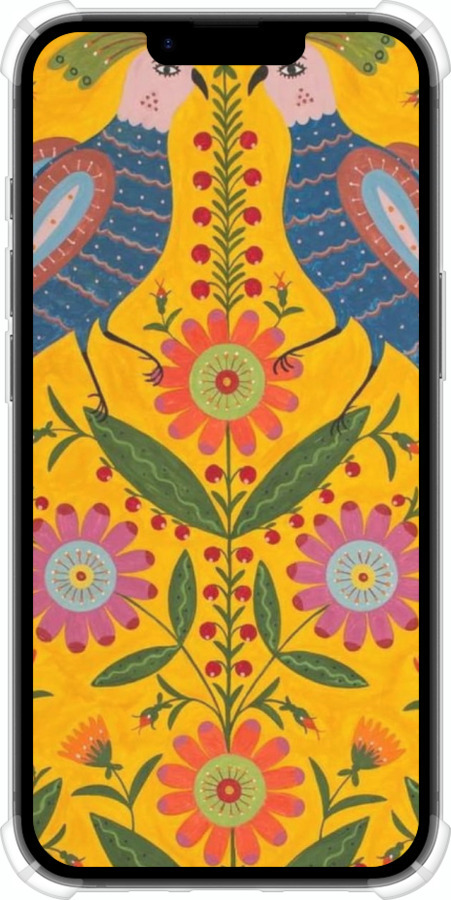 Силикон с усиленными углами чехол Примаченко4 для Apple iPhone 16e - 5912sp-3971 изображение 