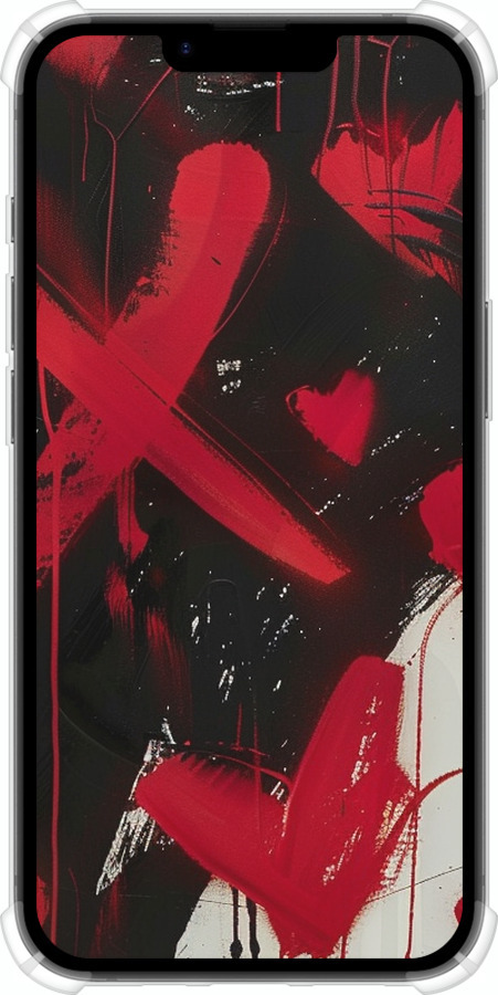 Силикон с усиленными углами чехол XO Love для Apple iPhone SE 4 - 6044sp-3652 изображение 