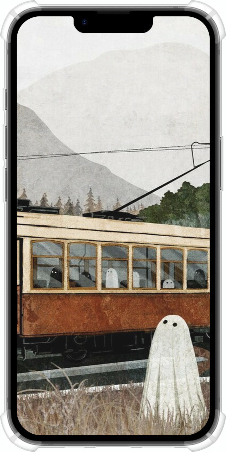 Силикон с усиленными углами чехол Призрак 2 для Apple iPhone SE 4 - 6247sp-3652 изображение 