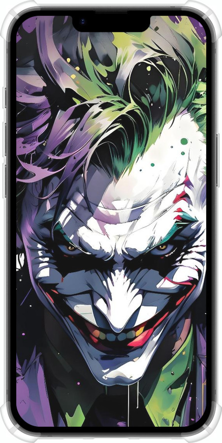 Силіконовий протиударний с посиленими кутами чехол Джокер для Apple iPhone SE 4 - 6289sp-3652 изображение 