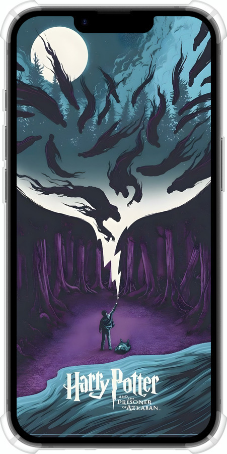 Силіконовий протиударний с посиленими кутами чехол Гаррі Поттер 2 для Apple iPhone SE 4 - 6337sp-3652 изображение 