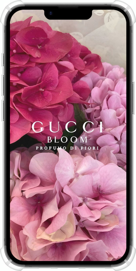 Силикон с усиленными углами чехол Гучи для Apple iPhone SE 4 - 6341sp-3652 изображение 