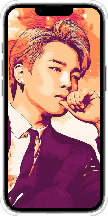 Силіконовий протиударний с посиленими кутами чехол Чимин для Apple iPhone SE 4 - 6373sp-3652 изображение 