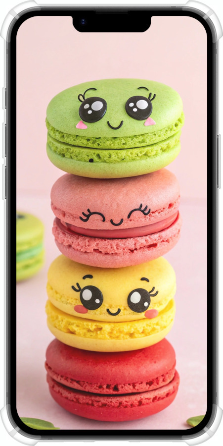 Силикон с усиленными углами чехол Печенье для Apple iPhone SE 4 - 6693sp-3652 изображение 