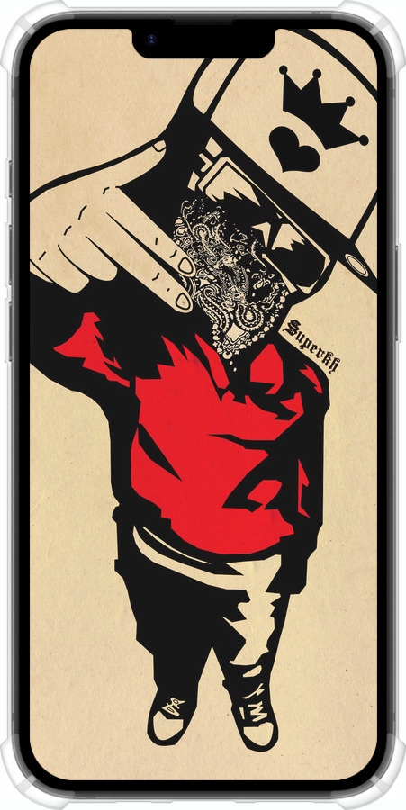 Силикон с усиленными углами чехол Swag. Super для Apple iPhone 16e - 808sp-3971 изображение 