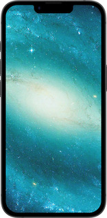 Силиконовый чехол Голубая галактика для Apple iPhone SE 4 - 177u-3652 изображение 
