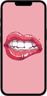 Силіконовий чехол Sexy lips для Apple iPhone SE 4 - 4174u-3652 изображение 