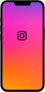 Силиконовый чехол Instagram для Apple iPhone 16e - 4273u-3971 изображение 