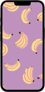 Силіконовий чехол Банани для Apple iPhone SE 4 - 4312u-3652 изображение 