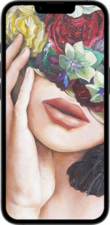 Силіконовий чехол Head Flower для Apple iPhone SE 4 - 4460u-3652 изображение 