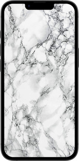 Силіконовий чехол Мармур білий для Apple iPhone 16e - 4480u-3971 изображение 