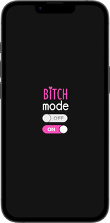 Силиконовый чехол Bitch mode для Apple iPhone 16e - 4548u-3971 изображение 