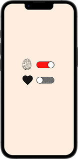 Силиконовый чехол Любовь и ум для Apple iPhone 16e - 4553u-3971 изображение 