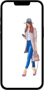 Силіконовий чехол Дівчинка 1 для Apple iPhone 16e - 4751u-3971 изображение 