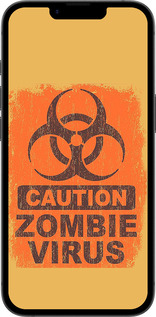 Силиконовый чехол Biohazard 1 для Apple iPhone 16e - 4817u-3971 изображение 