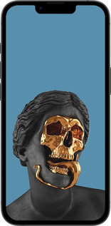 Силиконовый чехол Sculptures для Apple iPhone 16e - 4845u-3971 изображение 