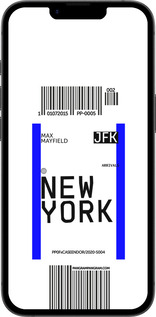 Силиконовый чехол New York для Apple iPhone SE 4 - 4861u-3652 изображение 