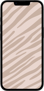 Силиконовый чехол Зебра беж для Apple iPhone SE 4 - 4875u-3652 изображение 
