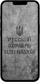 Силіконовий чехол Російський військовий корабель іди на  v4 для Apple iPhone SE 4 - 5223u-3652 изображение 