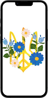 Силиконовый чехол Герб v3 для Apple iPhone SE 4 - 5265u-3652 изображение 