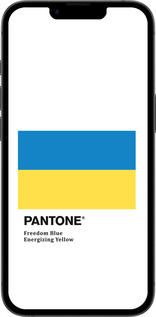 Силиконовый чехол Прапор Пантон для Apple iPhone 16e - 5275u-3971 изображение 