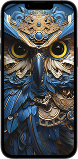 Силиконовый чехол Сова v2 для Apple iPhone SE 4 - 5649u-3652 изображение 