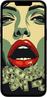 Силиконовый чехол Big money 2 для Apple iPhone SE 4 - 5668u-3652 изображение 