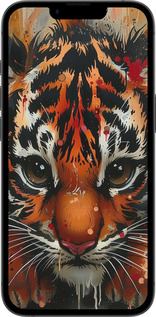 Силиконовый чехол Mini tiger для Apple iPhone SE 4 - 6052u-3652 изображение 