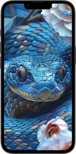 Силиконовый чехол Blue Snake для Apple iPhone SE 4 - 6079u-3652 изображение 