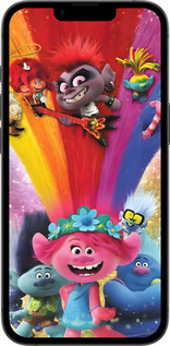 Силіконовий чехол Тролі для Apple iPhone SE 4 - 6343u-3652 изображение 