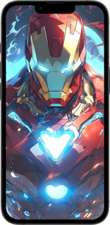 Силиконовый чехол Железный человек для Apple iPhone SE 4 - 6372u-3652 изображение 