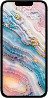 Силіконовий чехол Мрамор красивый для Apple iPhone SE 4 - 6376u-3652 изображение 