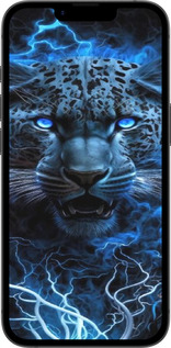 Силиконовый чехол Ледяной леопард для Apple iPhone SE 4 - 6460u-3652 изображение 