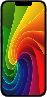 Силиконовый чехол Радужный вихрь для Apple iPhone SE 4 - 747u-3652 изображение 