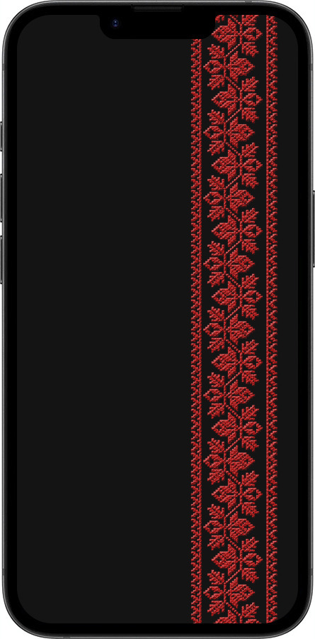 Силіконовий чехол Вишиванка 53 для Apple iPhone SE 4 - 2041u-3652 изображение 