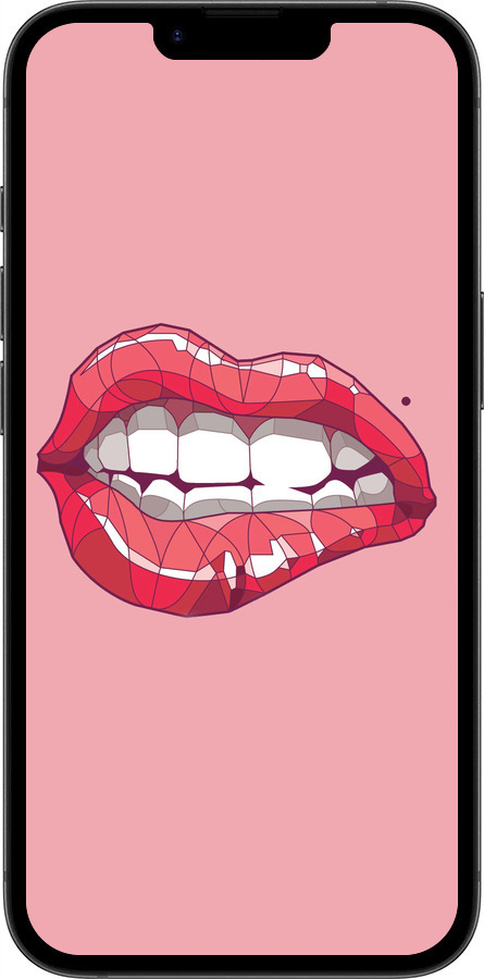 Силіконовий чехол Sexy lips для Apple iPhone SE 4 - 4174u-3652 изображение 
