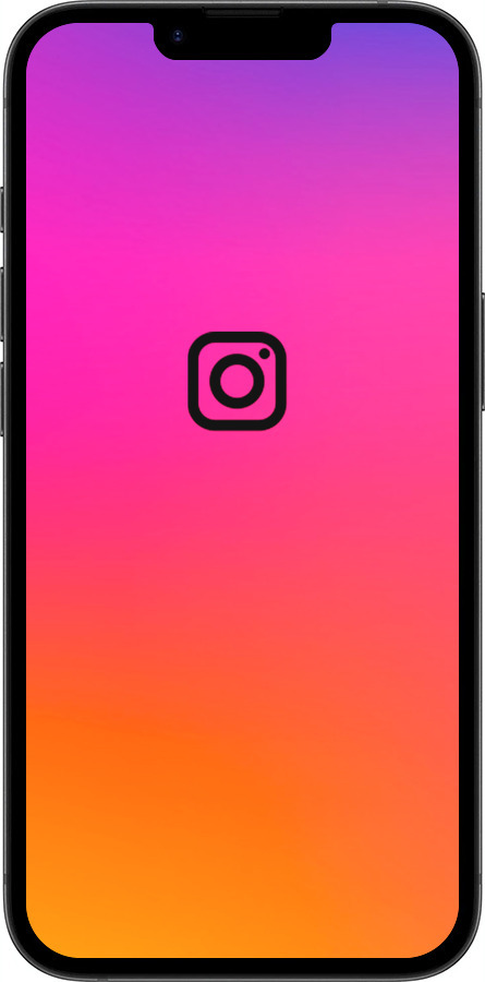 Силиконовый чехол Instagram для Apple iPhone 16e - 4273u-3971 изображение 