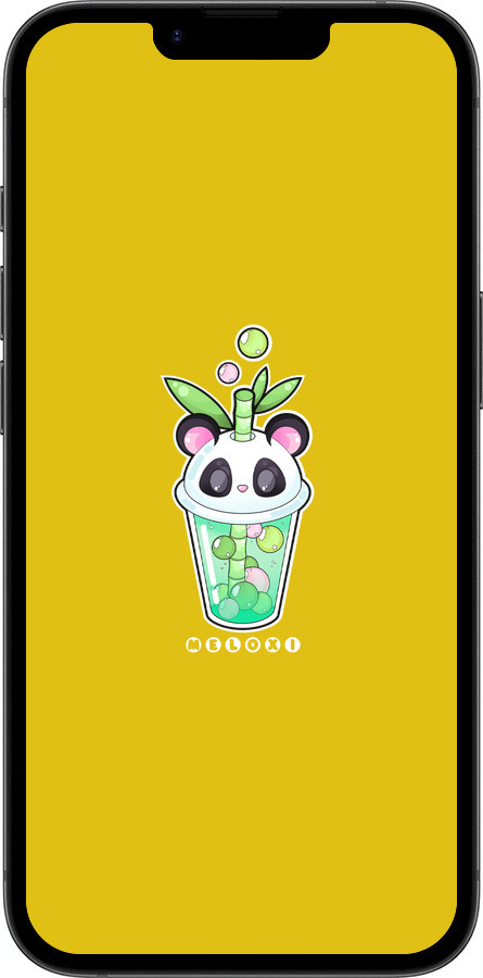 Силиконовый чехол Панда 1 для Apple iPhone 16e - 4558u-3971 изображение 