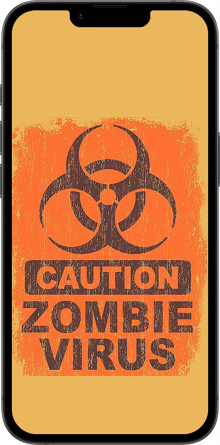 Силиконовый чехол Biohazard 1 для Apple iPhone 16e - 4817u-3971 изображение 