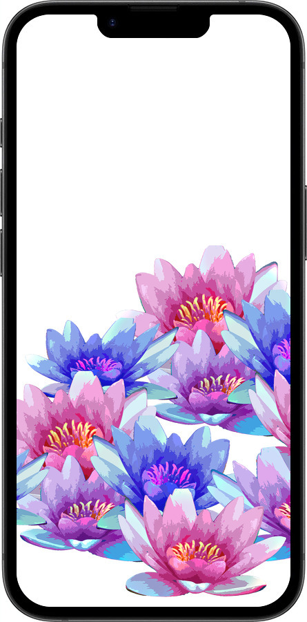 Силиконовый чехол Лотос для Apple iPhone SE 4 - 4862u-3652 изображение 