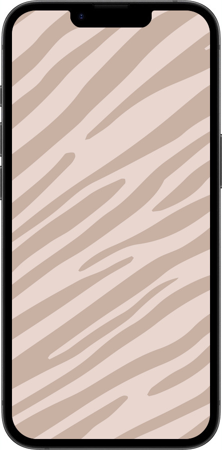 Силиконовый чехол Зебра беж для Apple iPhone SE 4 - 4875u-3652 изображение 