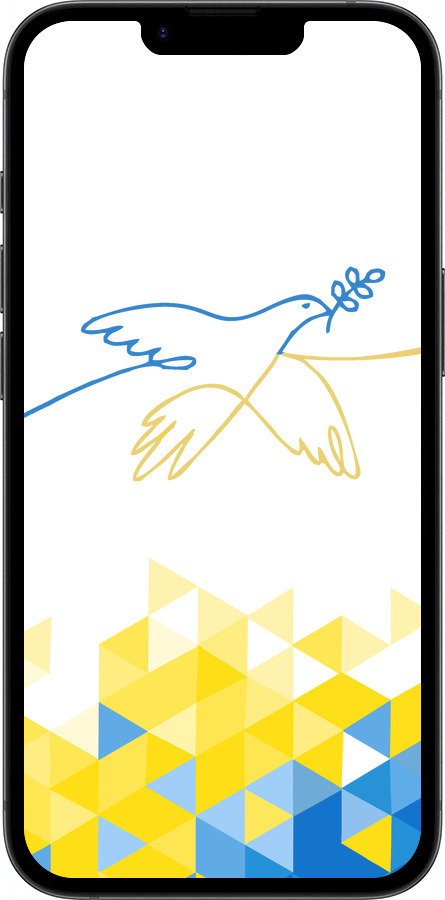 Силиконовый чехол Птица мира для Apple iPhone 16e - 5231u-3971 изображение 