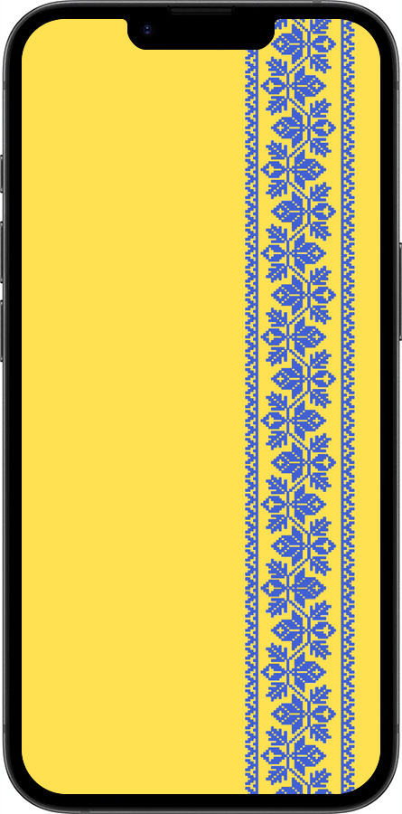 Силиконовый чехол Вышиванка 4 для Apple iPhone 16e - 569u-3971 изображение 