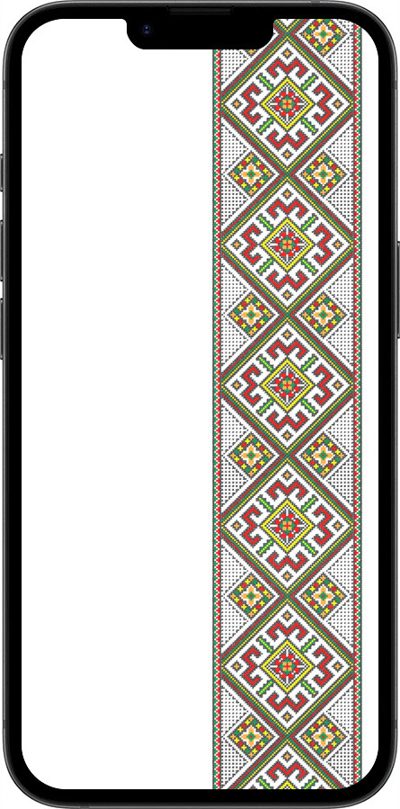 Силиконовый чехол Вышиванка 8 для Apple iPhone 16e - 574u-3971 изображение 