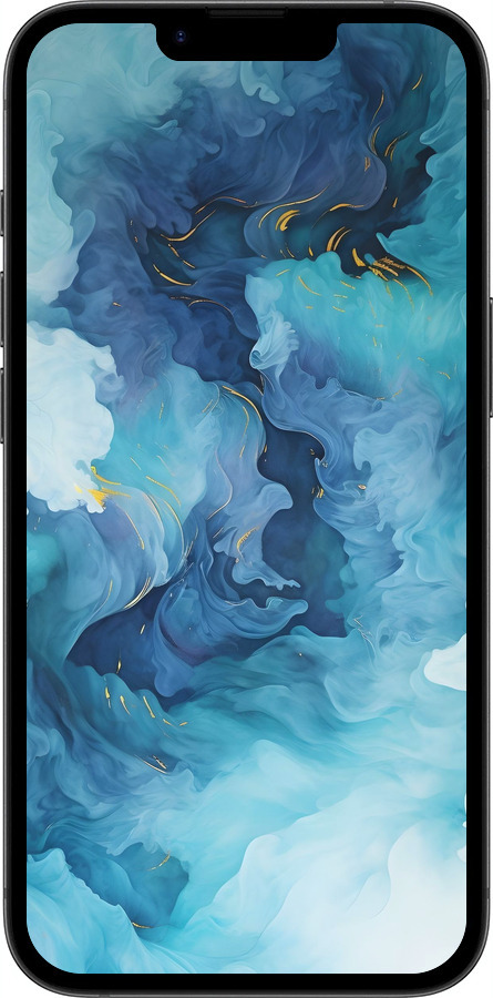 Силіконовий чехол Акварель для Apple iPhone 16e - 6320u-3971 изображение 