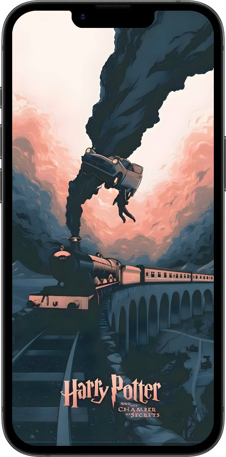 Силіконовий чехол Гаррі Поттер для Apple iPhone SE 4 - 6331u-3652 изображение 