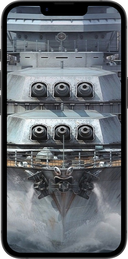 Силиконовый чехол Линкор, world of tanks, wargaming, военный корабль для Apple iPhone SE 4 - 6453u-3652 изображение 